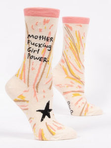 Mother Fucking Girl Power Women's Crew Socks