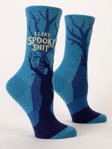 I Like Spooky Shit Women's Crew Socks