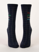 Load image into Gallery viewer, I&#39;m A Planner Women&#39;s Crew Socks
