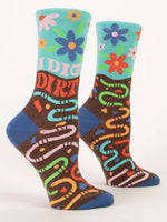 Load image into Gallery viewer, I Dig Dirt Women&#39;s Crew Socks
