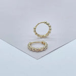 Load image into Gallery viewer, Tiny Bead Clicker Hoop
