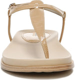 Load image into Gallery viewer, Naomi Thong Sandals Almond Patent

