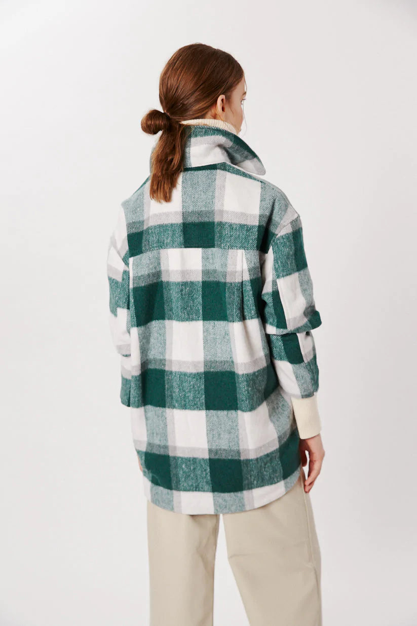 Spina Checked Shacket