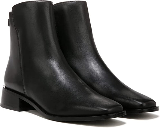 Thatcher Bootie Black Leather