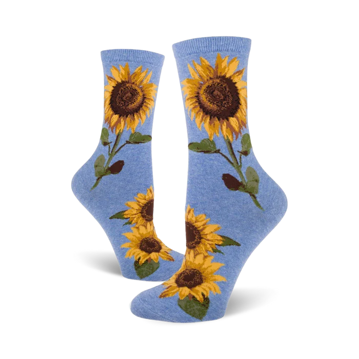 Sunflower Women's Crew Socks