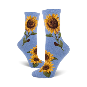 Sunflower Women's Crew Socks
