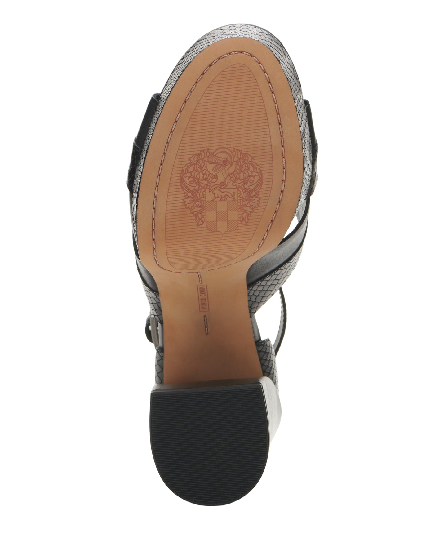 Gruelie Platform Sandal Heel- Black