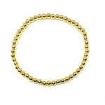 Load image into Gallery viewer, Small Gold Beaded Ball Bracelet
