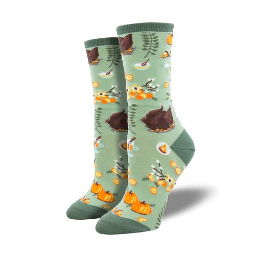 Turkey Dinner Women's Socks