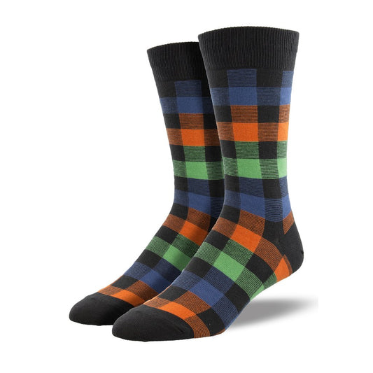 Buffalo Plaid Men's Socks