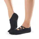 Full Toe Elle Grip Socks Black
