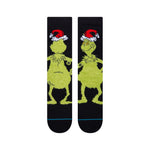 Load image into Gallery viewer, Mr. Grinch Crew Socks
