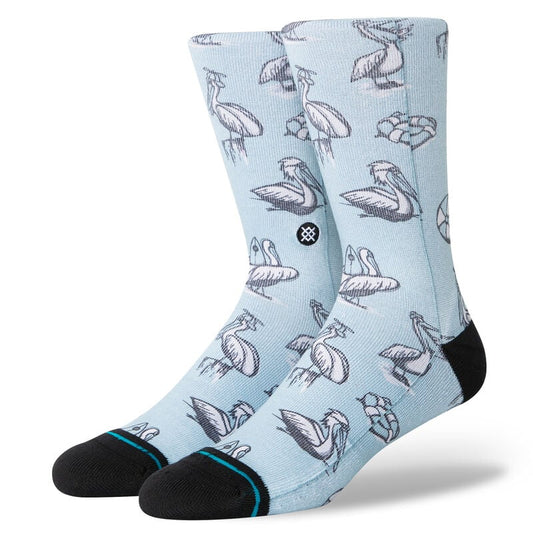 Nigel Men's Crew Socks Light Blue