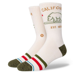 California Republic 2 Men's Crew Socks