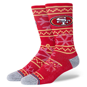 Frosted 49ers Men's Socks