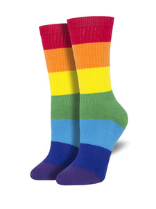 Gay Pride Athletic Socks