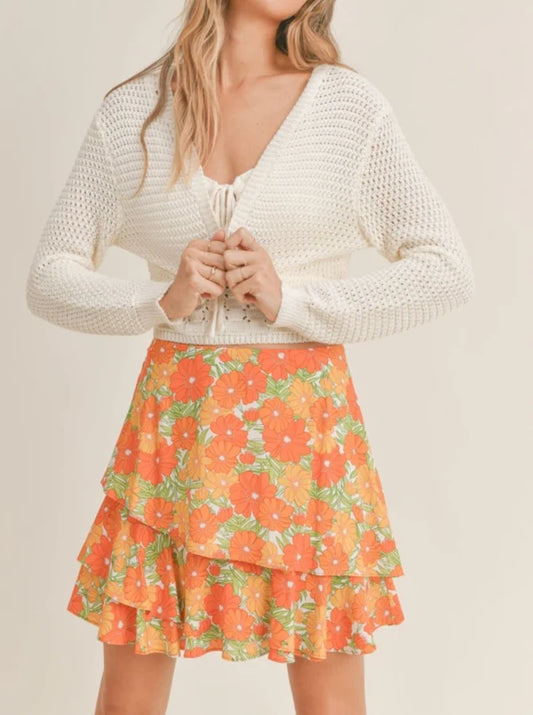 California Love Crop Cardigan