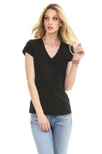 Load image into Gallery viewer, Center Seam V-Neck Tee
