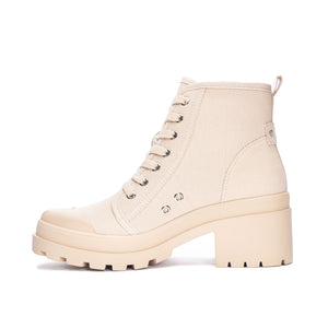 Bunny Canvas Lace Up Bootie