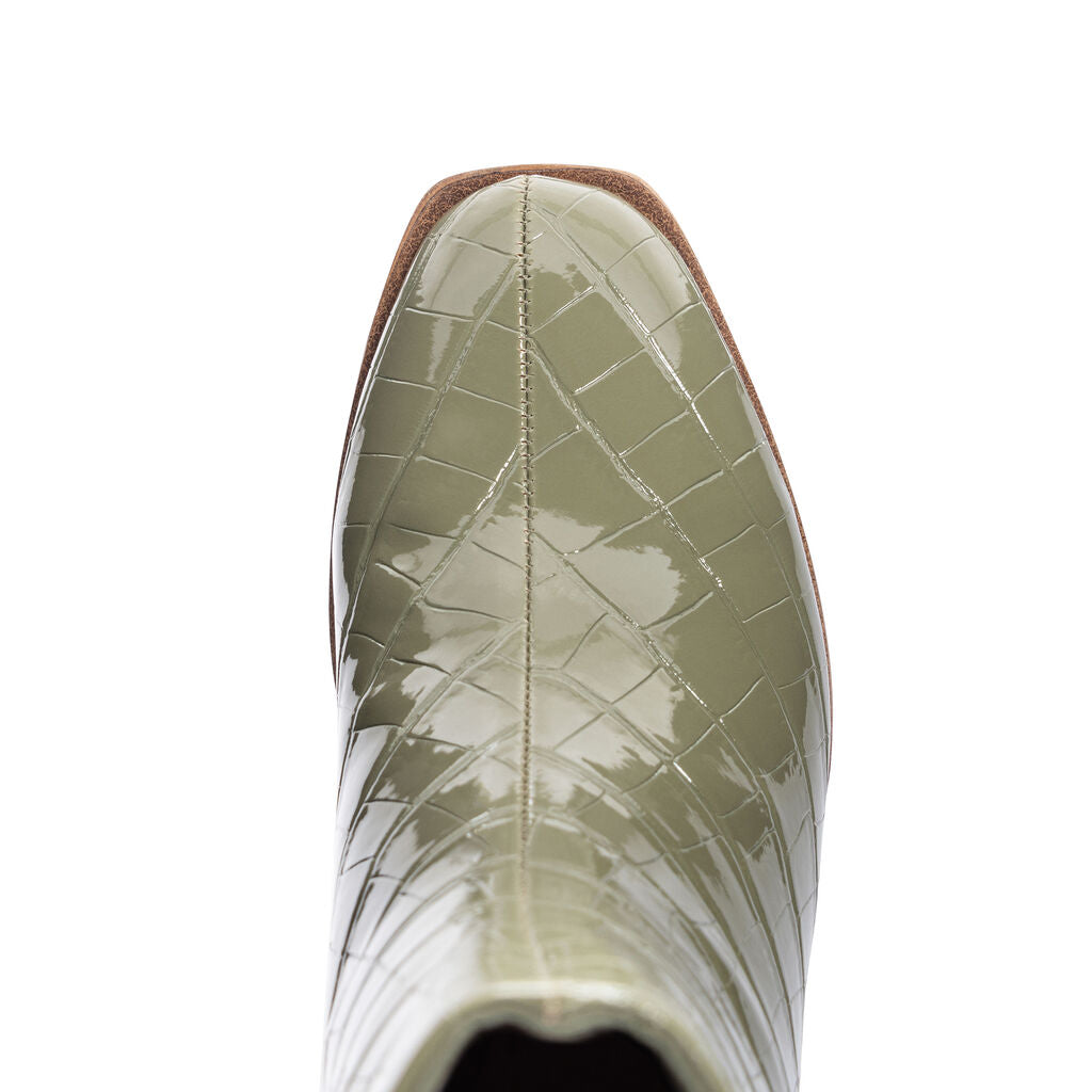 Danica Casual Bootie- Olive