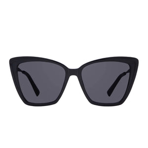 Becky II Black & Dark Polarized Sunglasses