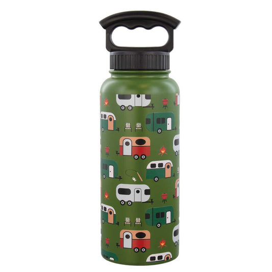 34 OZ "CAMPTOWN" BOTTLE - 3 FINGER LID