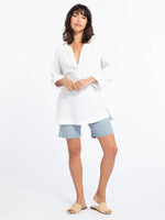 Load image into Gallery viewer, Island Tunic Brilliant White
