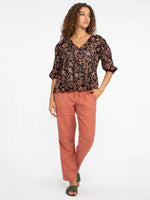Load image into Gallery viewer, Bloom Blouse Dusk Floral
