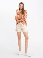 Load image into Gallery viewer, Seashore Blouse Outdoor Floral

