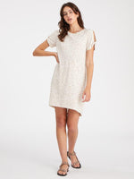 Load image into Gallery viewer, So Twisted T-Shirt Dress Bare Leo
