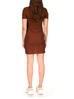 Load image into Gallery viewer, Round Up Knit Dress Rattan
