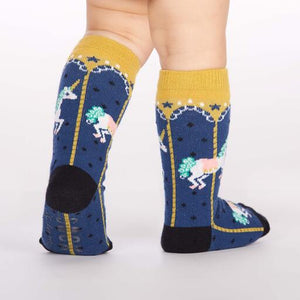 Carousel Toddler Knee Socks