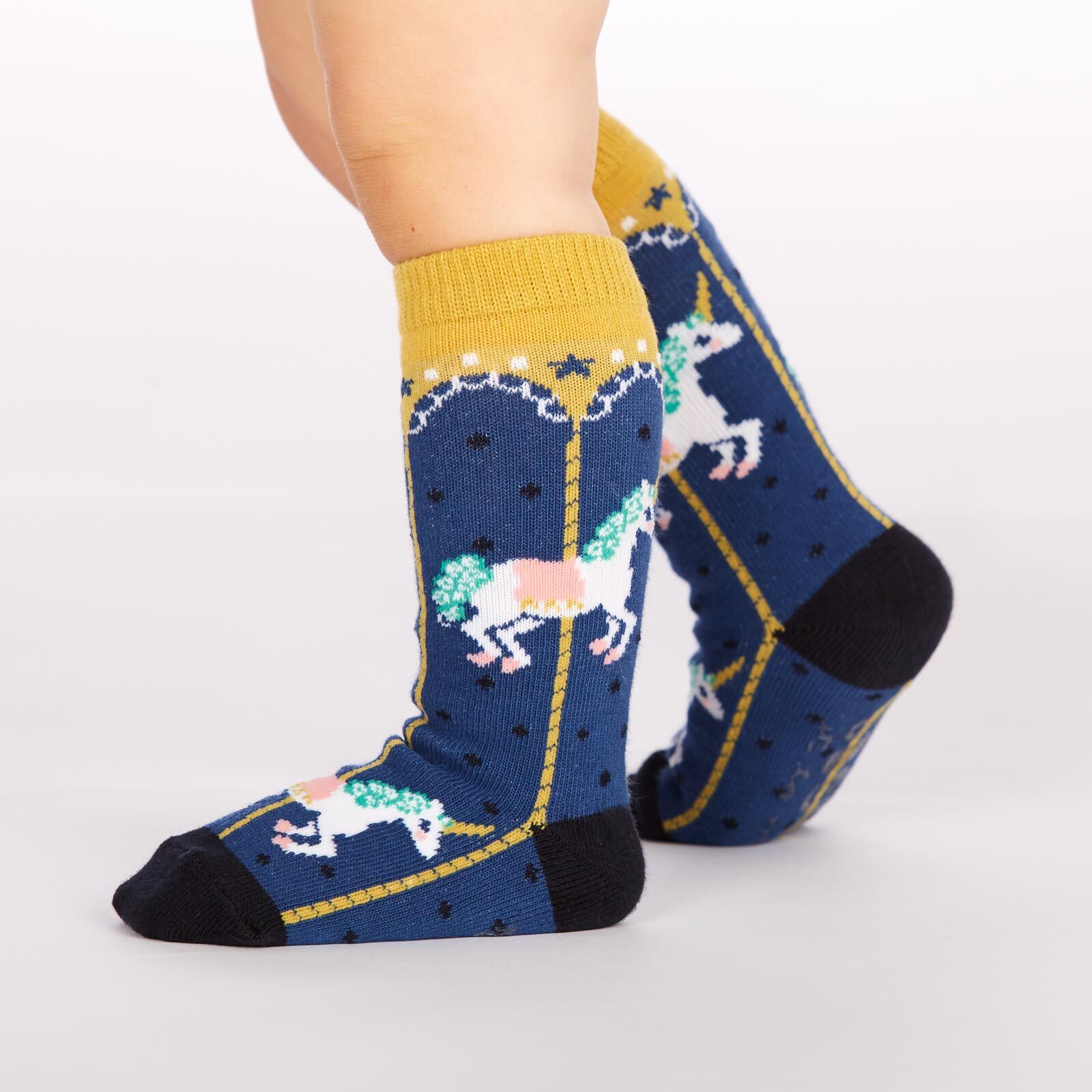 Carousel Toddler Knee Socks