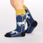 Load image into Gallery viewer, Carousel Toddler Knee Socks
