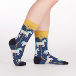 Load image into Gallery viewer, Carousel Women&#39;s Crew Socks
