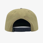 Load image into Gallery viewer, Classic Snapback - Khaki/Navy
