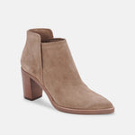 Load image into Gallery viewer, Spade Booties Mushroom Suede
