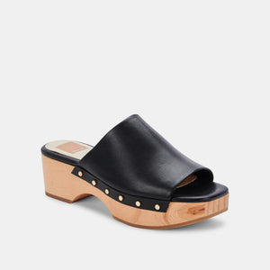 Dorado Sandal Clog Black