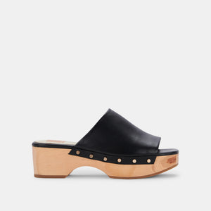 Dorado Sandal Clog Black