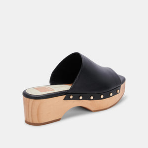 Dorado Sandal Clog Black