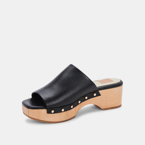 Dorado Sandal Clog Black