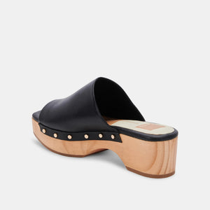 Dorado Sandal Clog Black