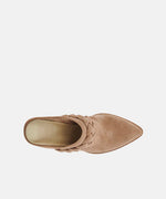 Load image into Gallery viewer, Serla Mules Truffle Suede
