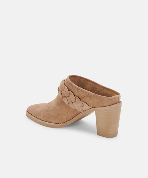 Serla Mules Truffle Suede