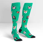 Load image into Gallery viewer, Dogs of Rock Women&#39;s Knee High Socks
