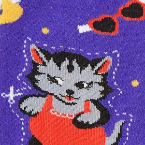 Dress Up Meow Women's Crew Socks