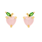 Load image into Gallery viewer, Peach Studs - Gold
