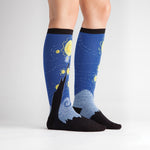Load image into Gallery viewer, Starry Night Women&#39;s Knee High Socks
