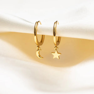 Hyperspace Mini Hoops - Gold