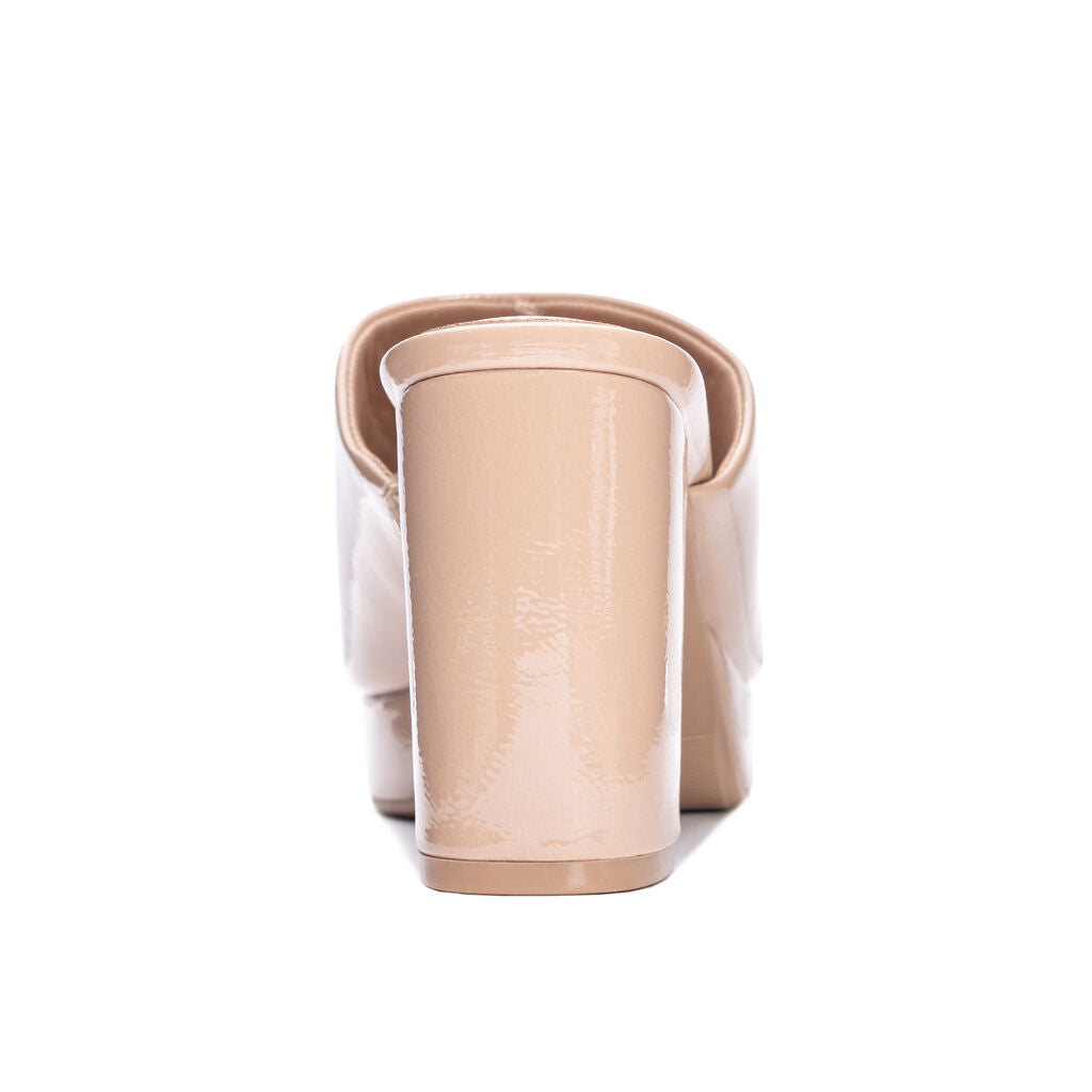 Get On Platform Heel Nude Patent